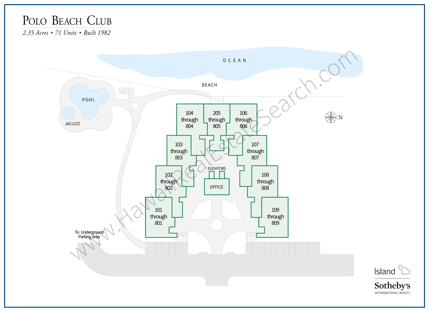 polo beach club map wailea makena